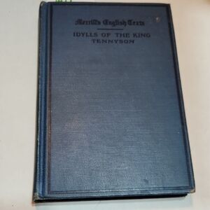 Idylls of the King by Tennyson - Blue Hardcover